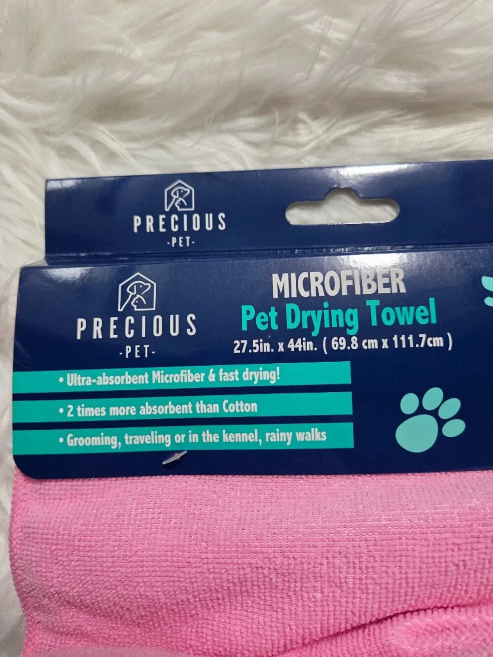 Precious Pet Microfiber Pet Drying Towel